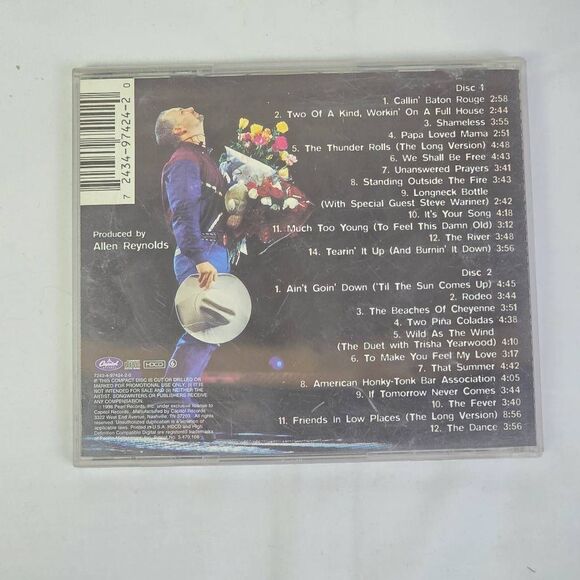 Garth Brooks Double Live 2-CD Album Set - Picture 6 of 6